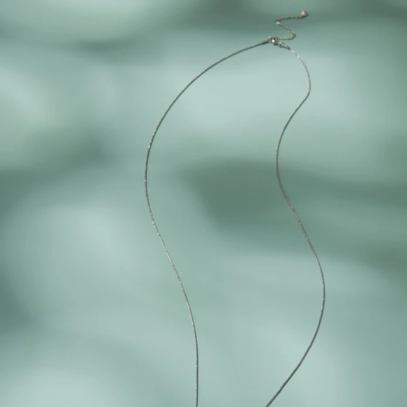 J.jill Winter Snow Drop Necklace In Silvertone,goldtone - Picture 4 of 10